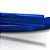 Perfil plástico vareta chata para toldos em PVC azul rolo com 6 mts - Imagem 1