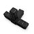 Conector S4 preto para estruturas de metalon e alumínio de 1" (25 mm) Pct com 10 unds - Imagem 1