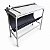 Refiladora duplo eixo 76 cm com mesa para papel, lona e vinil adesivo - Imagem 4