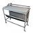 Refiladora duplo eixo 106 cm com mesa para papel, lona e vinil adesivo - Imagem 2
