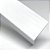 Perfil plástico L cantoneira 13x13 mm em PVC branco - Imagem 6