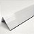 Perfil plástico L cantoneira 16x16 mm em PVC branco - Imagem 5
