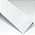 Perfil plástico L cantoneira 16x16 mm em PVC branco - Imagem 4