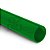 Perfil plástico C 5/8 (16 mm) PS Verde barra 3 metros - Imagem 1