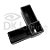 Conector L preto para estruturas de placas e cavaletes Pct com 10 unds - Imagem 4