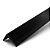 Perfil plástico L cantoneira de proteção 40x40 mm em PVC preto - Imagem 3