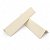 Cantoneira de proteção uso hospitalar 40x40 mm almond fita dupla face - Imagem 1