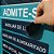 Placa de vagas admite-se 50x70 cm para 4 cargos expostos - Imagem 3