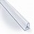 Perfil Peg Doc PVC cristal 15 mm barra 3 metros - Imagem 1