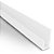 Perfil plástico J caderninho de 2,5 mm em poliestireno ou PVC - Imagem 1
