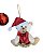 Enfeite Natalino - Ursinho Noel Personalizado com Nome - Imagem 1