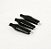 Pacote 100 Unidades Mini Garra Jacaré Clip Isolada 4 cm Preto - Imagem 1