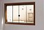 Janela modelo Blindex em Angelim Pedra 150 x 110 x 14 (Perfil aparente) - Imagem 1