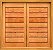 Janela de abrir em Angelim Pedra 120 x 110 x 14 - Imagem 1