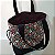 Bolsa com Alça de Mão, Tipo Sacola, com Cordão, de Tecido Algodão - Imagem 5