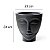 Vaso Decorativo Face Rosto Mulher 34 cm de Altura 14 litros Preto - Imagem 2