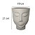 Vaso Decorativo Face Rosto Menino 21 cm de Altura 3,5 litros Cimento - Imagem 2