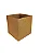 Cachepot Quadrado Kraft 14,5X14,5X15,4 | 10 Unidades - Imagem 1