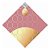 Saco Para Ovo de Páscoa Pratik Metalizado Feliz Páscoa Rose Ouro 25X25CM | 25 Unidades - Imagem 1