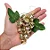 Enfeite Pendente Cachos de Guizo Dourado 10CM - Imagem 2