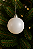 Kit Tubo Bola de Natal Fosca Branca 10CM | 4 Unidades - Imagem 2