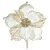 Flor Natalina Magnolia Champanhe 24CM - Imagem 1