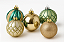 Kit Bola de Natal 8CM C/ 30 Unidades - Imagem 1