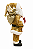 Adorno Papai Noel Dourado 40CM - Imagem 2