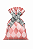 Saco Para Presente Veneza Rose 30x45 | 50 Unidades - Imagem 1