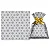Saco Para Presente Metalizado Silver Prata 35X53CM | 50 Unidades - Imagem 1