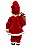 Papai Noel Vermelho/Branco 60CM - Imagem 3