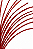 Galho Decorativo Vermelho Glittler 57X40X40CM - Imagem 2