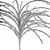 Galho Decorativo Prata Glittler 57X40X40CM - Imagem 2