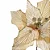 Flor Poinsetia Glitter Ouro 34CM - Imagem 2