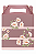 Caixa Maleta Infantil Carmim M3-AI 21x26x7,5CM | 10 Unidades - Imagem 1