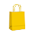 Sacola de Papel Amarela 25x31x10CM - 10 Unidades - Imagem 1