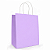 Sacola de Papel Lilas 25x31x10CM - 10 Unidades - Imagem 1