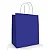 Sacola de Papel Azul Escuro 25x31x10 CM - 10 Unidades - Imagem 1