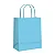Sacola de Papel Azul Claro 33x31x10CM - 10 Unidades - Imagem 1