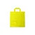 Sacola Alça Fita Lisa 30X40 Amarela - 40 Unidades - Imagem 1
