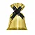 Saco Para Presente Liso Ouro 45x60 | 50 Unidades - Imagem 1