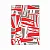 Saco para Presente 35x59CM Turin Vermelho - 50 Unidades - Imagem 1
