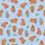 Saco Para Presente Perol Capivara 30X44CM - 50 Unidades - Imagem 1