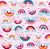 Saco para Presente Perol Rainbow Colorido 30X44CM - 50 Unidades - Imagem 1