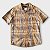Camisa Tommy Hilfiger xadrez em tons terrosos - Imagem 3
