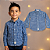 Camisa Xadrez Azul Carter's - Imagem 1