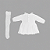 Conjunto Vestido e Meia Calça Mini Noruega (3 meses) - Imagem 2