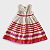 Vestido Carter's em Algodão com Listras Coloridas - Imagem 3