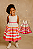 Vestido Carter's em Algodão com Listras Coloridas - Imagem 1