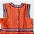 Vestido Laranja e azul Janie and Jack - Imagem 6